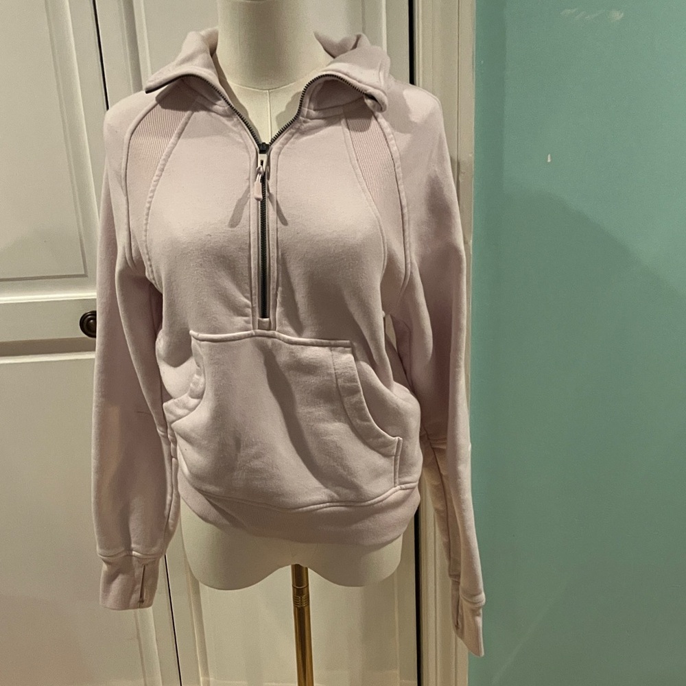 Source Unknown Light Pink Zip-Up Sweater